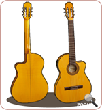 MADRIGAL GUITAR 91F EQ SOLID SPRUCE CONSERVATORIO