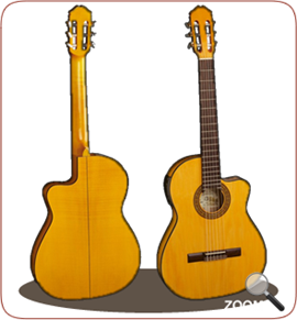 MADRIGAL GUITAR 91F EQ SOLID SPRUCE CONSERVATORIO