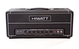 HIWATT  CUSTOM 100  BLUE  GUITAR  HEAD DR 103