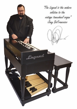 VISCOUNT  LEGEND   BLACK "Joey DeFrancesco Signature"   