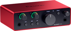 FOCUSRITE SCARLETT 4 -  SOLO 